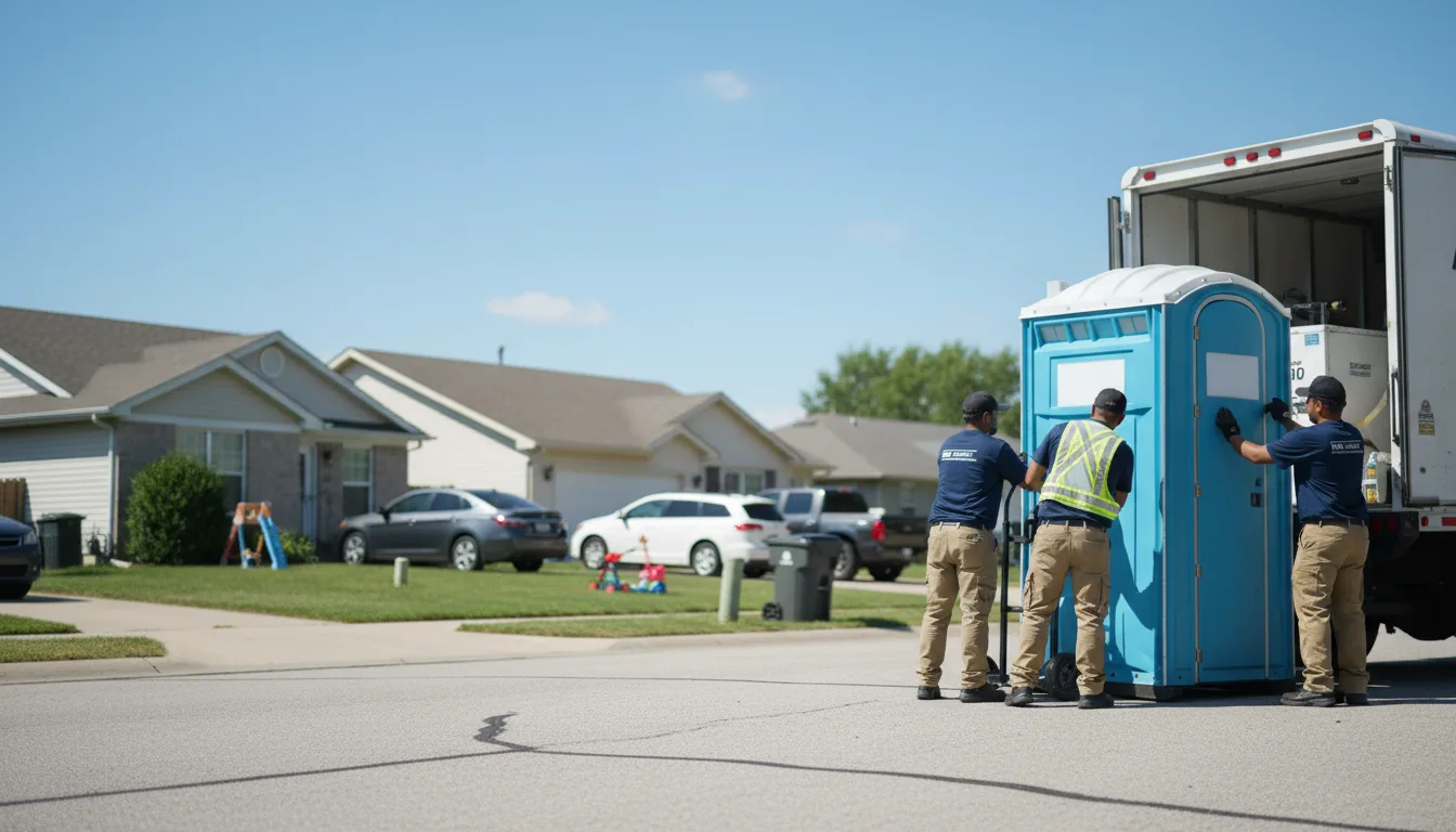 Standard Porta Potty Rentals in Peck, KS near me